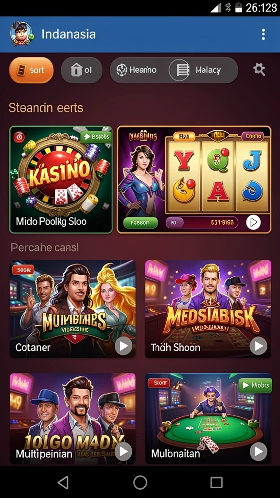 hokibet - Tampilan antarmuka pengguna yang modern dan atraktif.