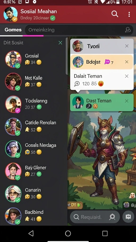 hot51 - Tampilan antarmuka yang intuitif dan mudah dinavigasi.