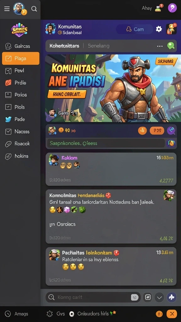 ricis77 - Berbagai karakter unik yang dapat dipilih di dalam game.